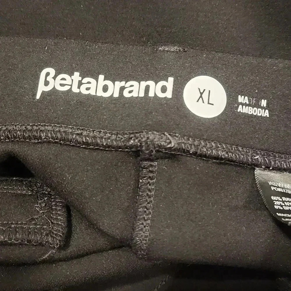 Betabrand Cropped Stratch Dress Pant - Picture 5 of 6